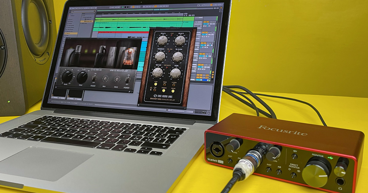 Plug-in Fuse Audio Labs Bucket-500 e VPRE-2C gratis per gli utenti Focusrite fino al 16 dicembre 2021
